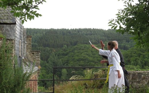 Ein Highlight: Budo-Camp auf Schloss Veldenz