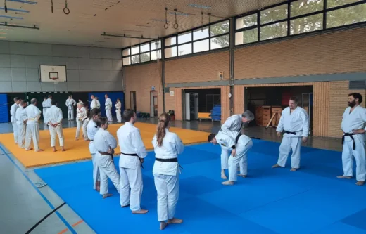 1. Jiu-Jitsu-Techniklehrgang in Euskirchen - Gruppenbild / DFJJ NRW e.V.